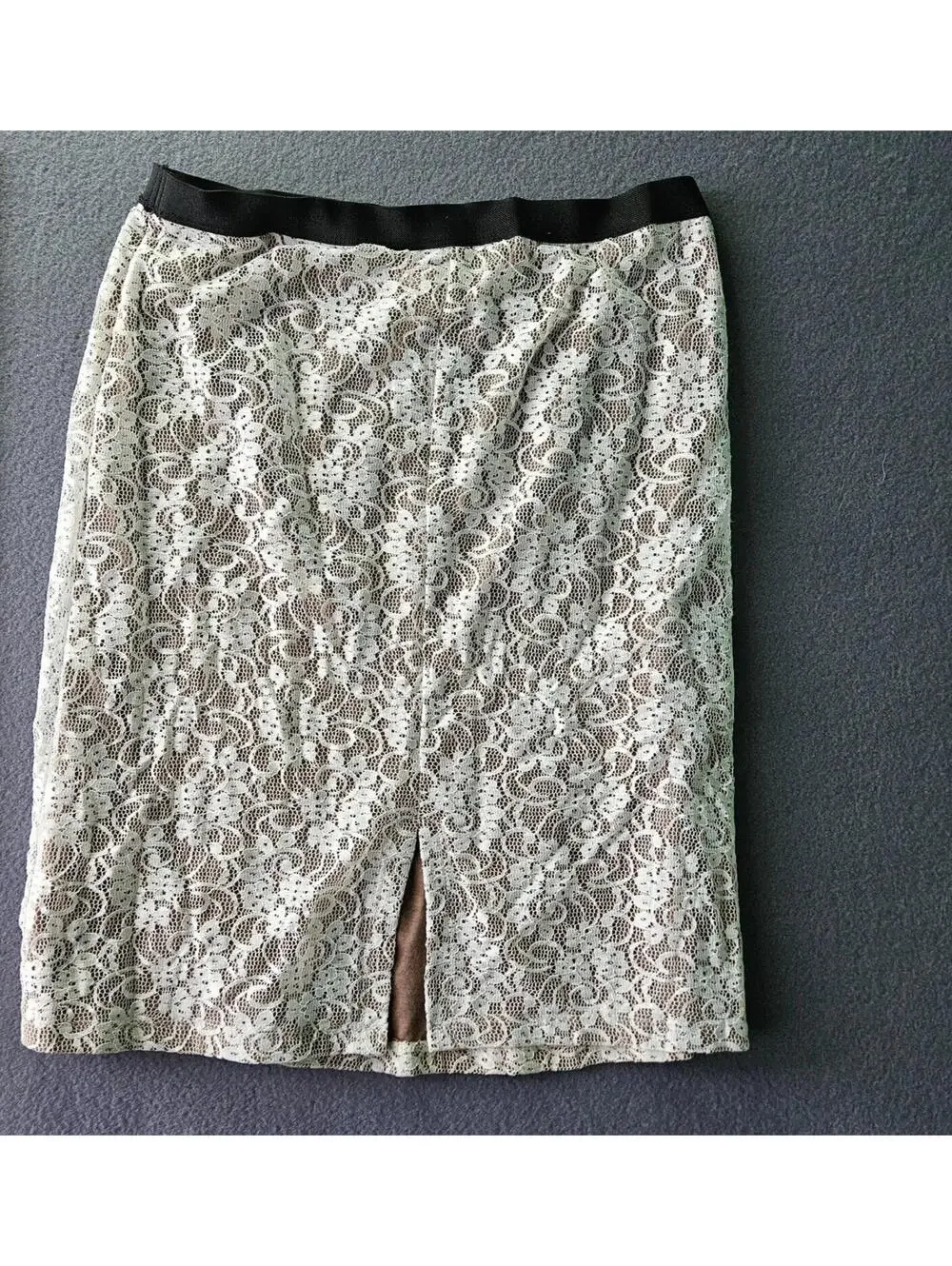 Vintage Comme Toi Skirt Sz M Y2K Lace Romantic Feminine Preppy Fairycore Whimsy